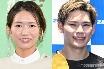 古賀紗理那、夫・バレー西田有志選手がお腹に手添え「welcome！！」祝福相次ぐ 2022年に結婚 画像