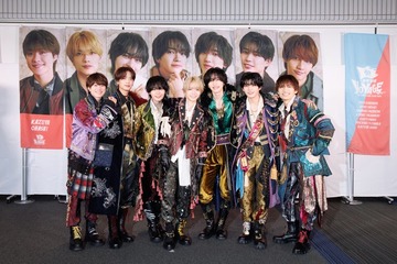 なにわ男子、圧巻フライングも高橋恭平は高所恐怖症 長尾謙杜プロデュース衣装「ヴィラン」「ピーター・パン」こだわり光る【囲み取材全文前編／なにわ男子 LIVE TOUR 2025 ‘BON BON VOYAGE’】 画像