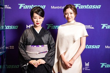 永野芽郁＆東村アキコ氏、カナダ「ファンタジア国際映画祭」で急遽舞台挨拶 現地ファンから拍手【かくかくしかじか】 画像