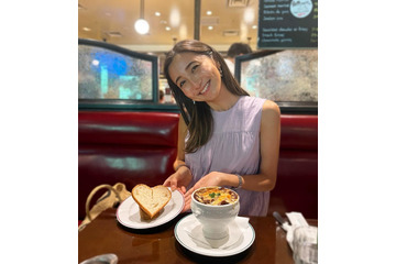 TBS近藤夏子アナ、栄養豊富な手料理公開「ガッツリで美味しそう」「サラダお味噌汁気になる」の声 画像