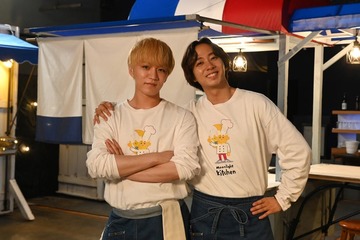 WEST.神山智洋＆トラジャ中村海人、バディからトリオへ変化？「ミッドナイト屋台2」クランクインの様子公開 画像