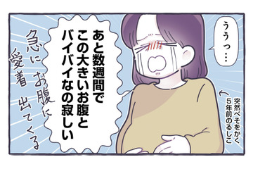 大きいお腹とバイバイするのが寂しい！ マタニティーフォトを撮ってよかったことは？【やさしい世界で生きてたい るしこの子育て日記+ねこ #14】 画像