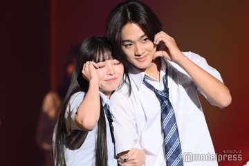 「今日好き」“おうあお”桜我＆永瀬碧カップル、顔寄せ密着 お互いの好きなところ告白「年下なのに…」【TGC teen 2025 Summer】 画像