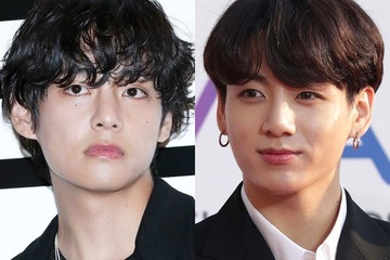 BTS・V、ジョングクの膝上で密着 上裸のジミンも公開で「貴重」「破壊力すごい」と注目集まる 画像