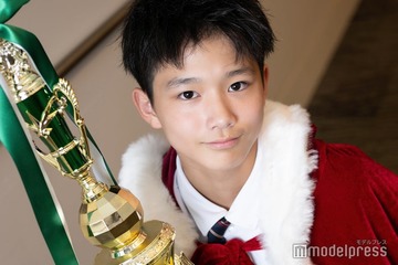 “日本一のイケメン中学一年生”白坂洵葵くん、Snow Man目黒蓮に憧れ 夢は俳優「自分も追いつけるように」【「中一ミスターコン2025」インタビュー】 画像
