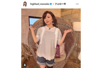 ハイヒール・モモコ、イケメン次男顔出し GLAY・TAKURO＆岩堀せり一家とLAでの食事ショット公開 画像