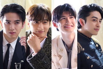 「チーム・ハンサム！」20周年公演、ビジュアル撮影に潜入 甲斐翔真・小関裕太・徳永智加来・新原泰佑にインタビュー【モデルプレス独占取材Vo.2】 画像