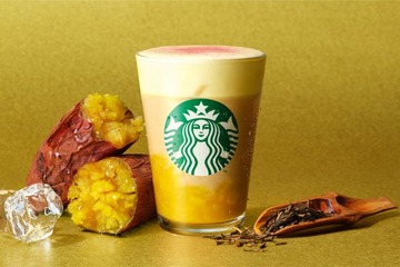 スタバ新作「ほうじ茶香る 焼き芋 ムース ティー ラテ」9月3日から、過去2年の人気商品も復活 画像