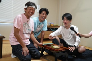 城島茂＆SixTONES森本慎太郎、チャリティーランナー・SUPER EIGHT横山裕にサプライズで“差し入れ”「めっちゃうまい」【24時間テレビ48】 画像