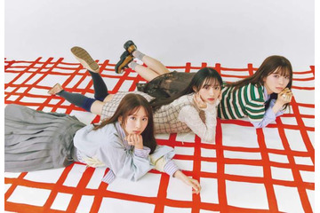 乃木坂46筒井あやめ、川崎桜＆菅原咲月と誌面で初共演！後輩2人のファッションもプロデュース 画像