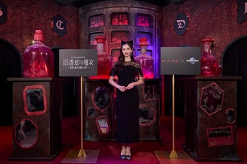 中条あやみ、USJ×KATE初共創アトラクションを体験 “魔女の館”で感情解放「新しい表情に出会える」 画像