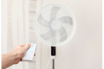 扇風機の前に座る柴犬　涼むときの”人間味ある仕草”に…→「家族全員で大笑い」「可愛すぎる」 画像