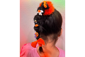 平野ノラ、4歳愛娘の“ハロウィンヘア”SHOTに「すごくいい」「めっちゃ可愛い」の声 画像