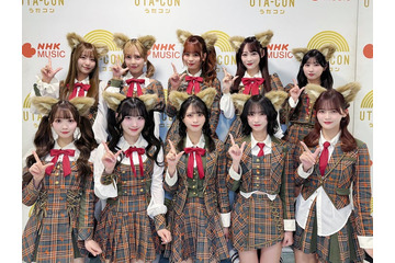 ＝LOVE、キュートな“オオカミ衣装”が話題「うたコン」生出演で人気曲「ラブソングに襲われる」披露 画像