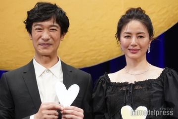 堺雅人＆井川遥、オーディションで抜擢の共演俳優絶賛「心が洗われました」【平場の月】 画像
