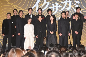 岡田准一・清原果耶・二宮和也ら「イクサガミ」豪華キャストが浅草寺に集結 画像