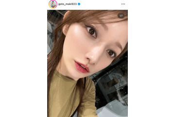 後藤真希、美肌際立つアップSHOTにファンときめき「ドキッとした」「ああ美しい」 画像