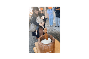 安めぐみ、10歳長女＆1歳次女と“毎年恒例”餅つきへ！母としての想いも「色々な行事に触れさせてあげたい」 画像