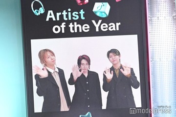 Mrs. GREEN APPLE「Artist of the Year」受賞「アーティストの皆様が忙しい間に」TikTokコラボ撮影の裏側語る【TikTok Awards Japan 2025】 画像