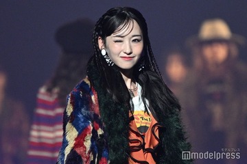 乃木坂46一ノ瀬美空、初「TGC」でウィンク決める 編み込みヘアでクールな雰囲気【TGC広島2025】 画像