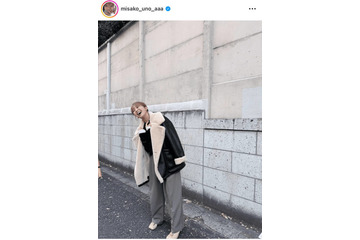 宇野実彩子、笑顔はじけるロケコーデSHOTに反響「可愛いし美人」「素敵です」 画像