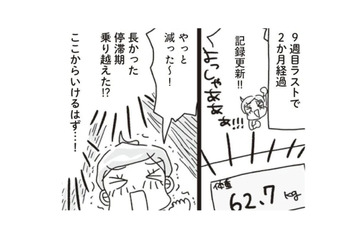 長かった停滞期、とうとう乗り越えたかも!? この調子であと1か月を駆け抜けよう！【アラフィフ母さんが7kg痩せた！奇跡の仕組みダイエット #35】 画像