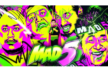 くっきー！・ハリウッドザコシショウ・松井ケムリら集結 新バラエティ番組「MAD5」放送決定 画像