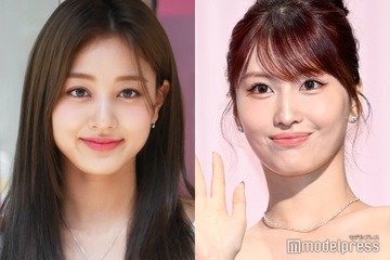 TWICEジヒョ＆モモ、へそ出しタイト衣装で抜群スタイル披露「女神」「異次元の可愛さ」の声 画像