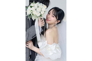 結婚発表のヘラヘラ三銃士さおりん、お相手とのウエディングフォト初公開「美しすぎます」「旦那さんのかっこよさが滲み出てる」の声 画像