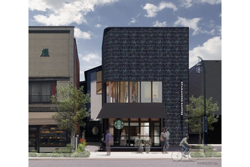 スタバ、東京・谷中にアート特化の新店舗 街に溶け込む木造建築＆若手芸術家を支援する拠点に 画像