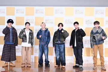 【紅白リハ2日目】BE:FIRST、“同じ事務所”HANAとの共演は「新鮮」ワールドツアーで成長した1年回顧 画像