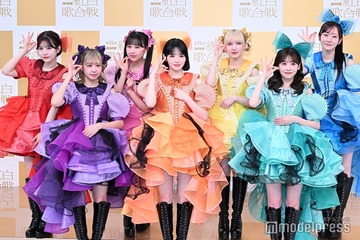 【紅白リハ2日目】FRUITS ZIPPER、CANDY TUNEとのバトンタッチで「なにか可愛いことができたら…」舞台裏での会話明かす 画像