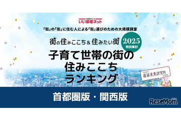 子育て世帯の住みここち、首都圏の自治体1位は東京都中央区 画像