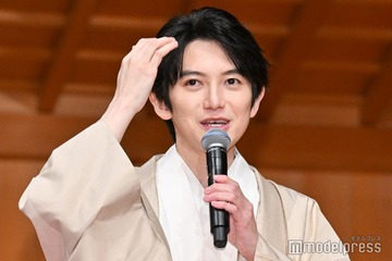 本郷奏多、結婚祝福され笑顔で感謝 報道陣から新婚生活について質問飛ぶ 画像
