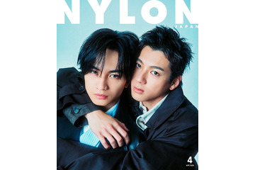 山田裕貴＆中島健人「NYLON JAPAN」表紙で密着「接近戦が多かった」絆を感じさせるロングインタビューも 画像