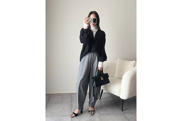 ユニクロを上手に活用！着回しの天才インフルエンサーが着こなす40代の品格きれいめカジュアル 画像