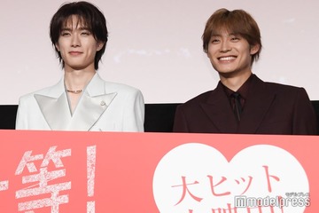山中柔太朗（M!LK）＆高松アロハ（超特急）、サプライズゲストに驚き「まさか来ていただけるとは」【純愛上等！】 画像