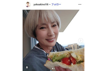 秋野暢子、“焼きすぎ”のトーストなどリアルな朝食披露「親近感湧く」「栄養満点で美味しそう」の声 画像
