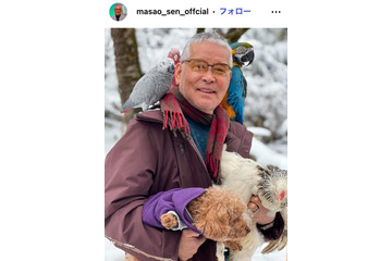 千昌夫、子どもたち＆孫娘顔出し「全員モデル級」「美少女っぷりが半端ない」と反響 画像