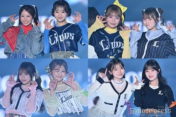 CUTIE STREET、“デニム×メンカラ”野球観戦コーデでランウェイ 西武ライオンズスペシャルユニフォームお披露目も【TGC2026 S/S】 画像