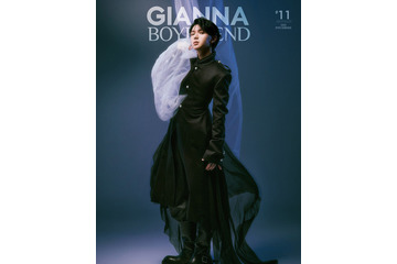 トラジャ七五三掛龍也、繊細で高貴に「GIANNA BOYFRIEND」表紙登場 画像