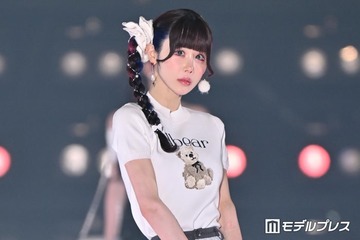 ゆりにゃ、ショーパン×太ももリボンで圧巻美脚「異次元のスタイル」「オーラすごい」と反響【関コレ2026S/S】 画像