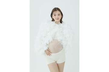 第1子妊娠の藤田ニコル「たまごクラブ」表紙でマタニティフォト公開「今は早く赤ちゃんに会いたい」出産控えた心境明かす 画像