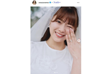 元SKE48山内鈴蘭、結婚発表 ゴルフ好きのお相手との2ショットも公開「人生のラウンドを楽しんでいきます」 画像