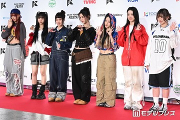 日韓オーデ「ヒポプリ」から誕生・H//PE Princess、デビュー前にレカペ登場【KCON JAPAN 2026／レッドカーペット】 画像