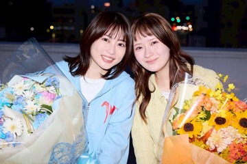 畑芽育が涙 志田未来とW主演「エラー」2人揃ってクランクアップ 志田「お互い切磋琢磨して頑張れた」 画像