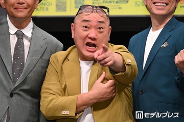 極楽とんぼ・山本圭壱、第2子誕生後初の公の場 名前公表予定に言及「今回は和田アキ子さんから漏れることはありません」妻は元AKB48西野未姫 画像