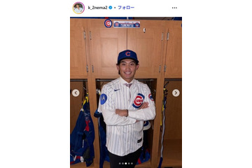 カブスとマイナー契約の常松広太郎、婚約発表 お相手顔出しで“お姫様抱っこ”「美男美女すぎる」「幸せなのが伝わる」と反響相次ぐ 画像