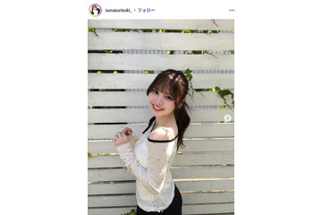 仮面高校生の妹で話題・すなずりかりん、美ボディ際立つ水着姿で韓国プール満喫「色白で透き通るような美肌」「スタイル抜群」と反響 画像