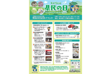 栃木県民の日記念イベント6/13…動物ふれあいやゲーム体験、県内外の施設優待も 画像